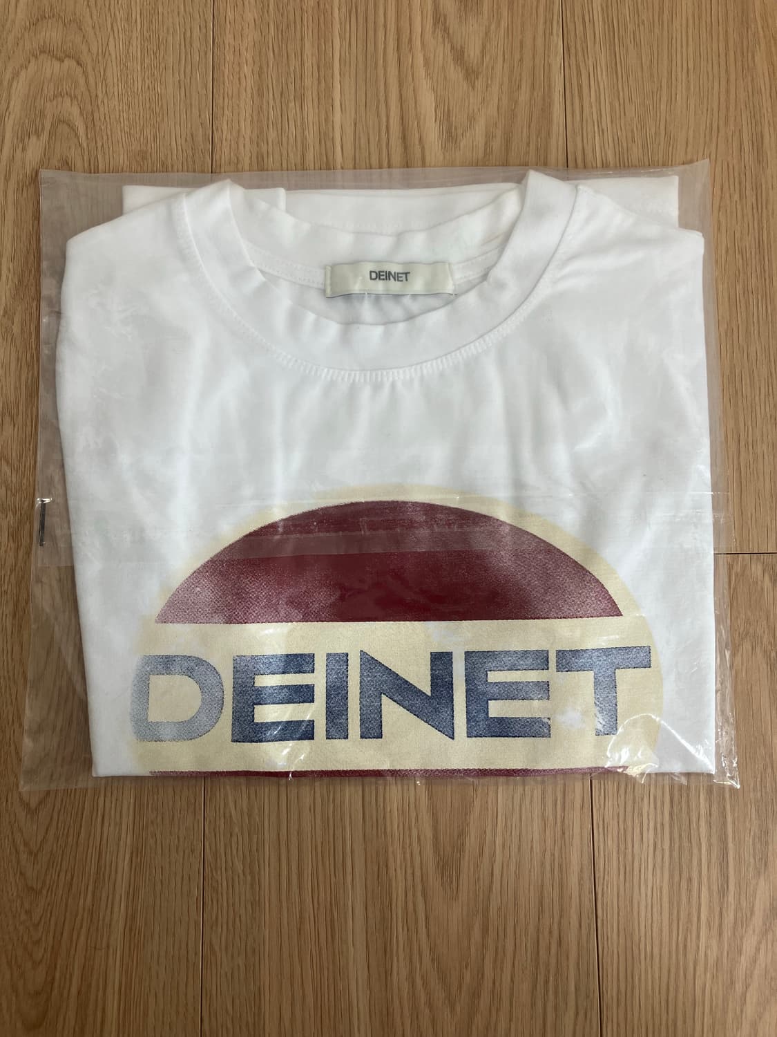 다이닛 빈티지 그래픽 크롭 티셔츠 화이트 상품이미지6