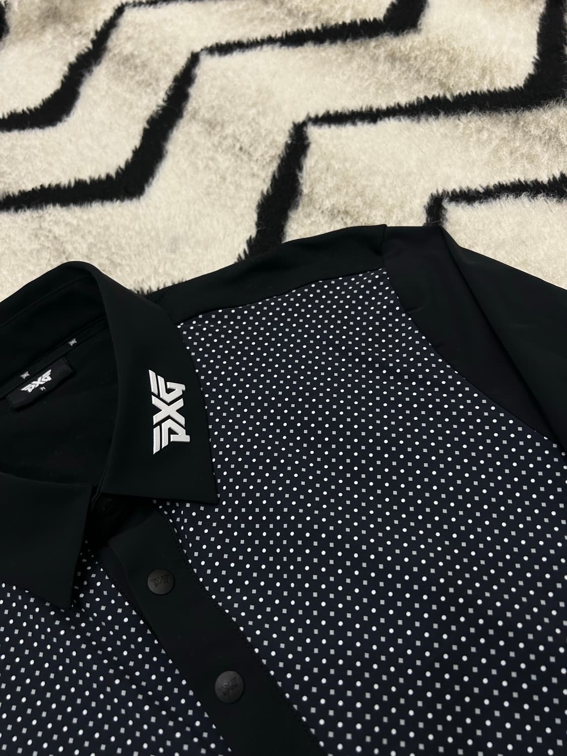 [M]PXG 도트 기능성 PK 긴파/블랙 상품이미지1