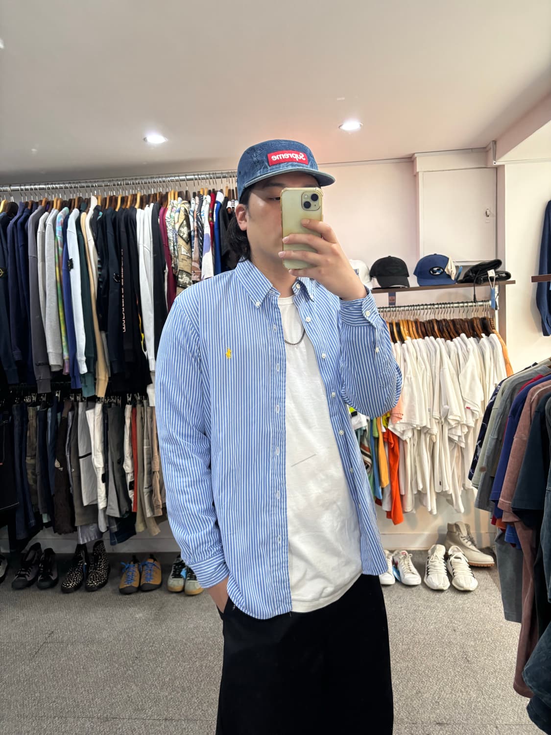 폴로 랄프로렌 스트라이프 셔츠 상품이미지8