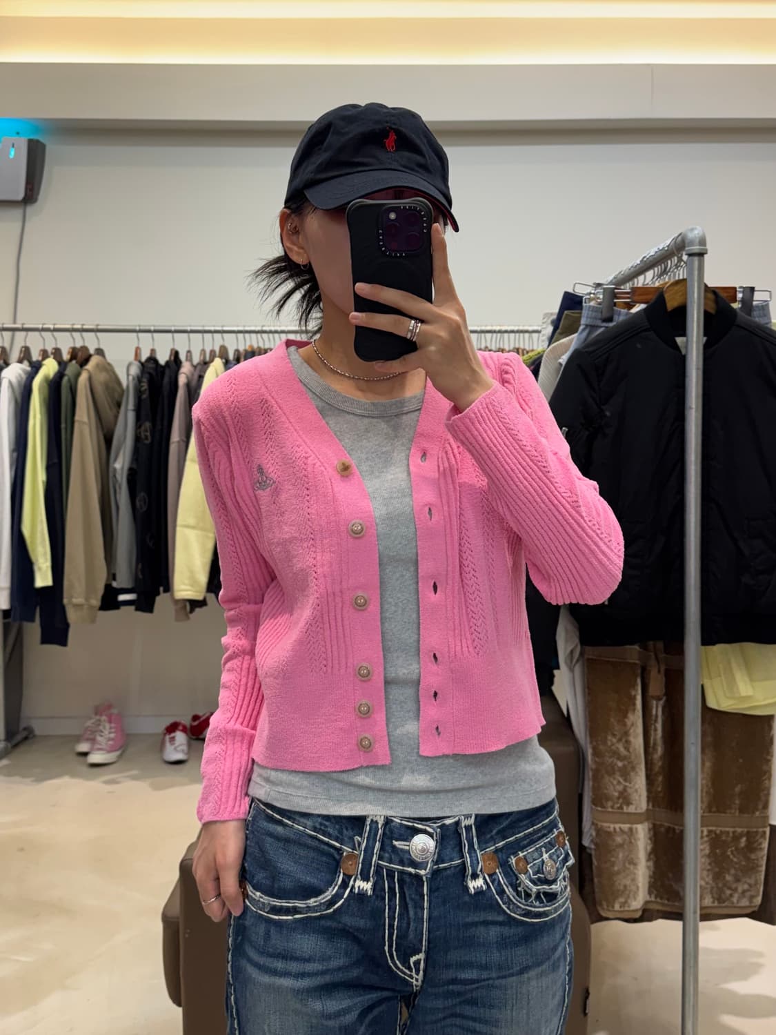 비비안 웨스트우드 앵글로매니아 베이직 가디건 상품이미지7