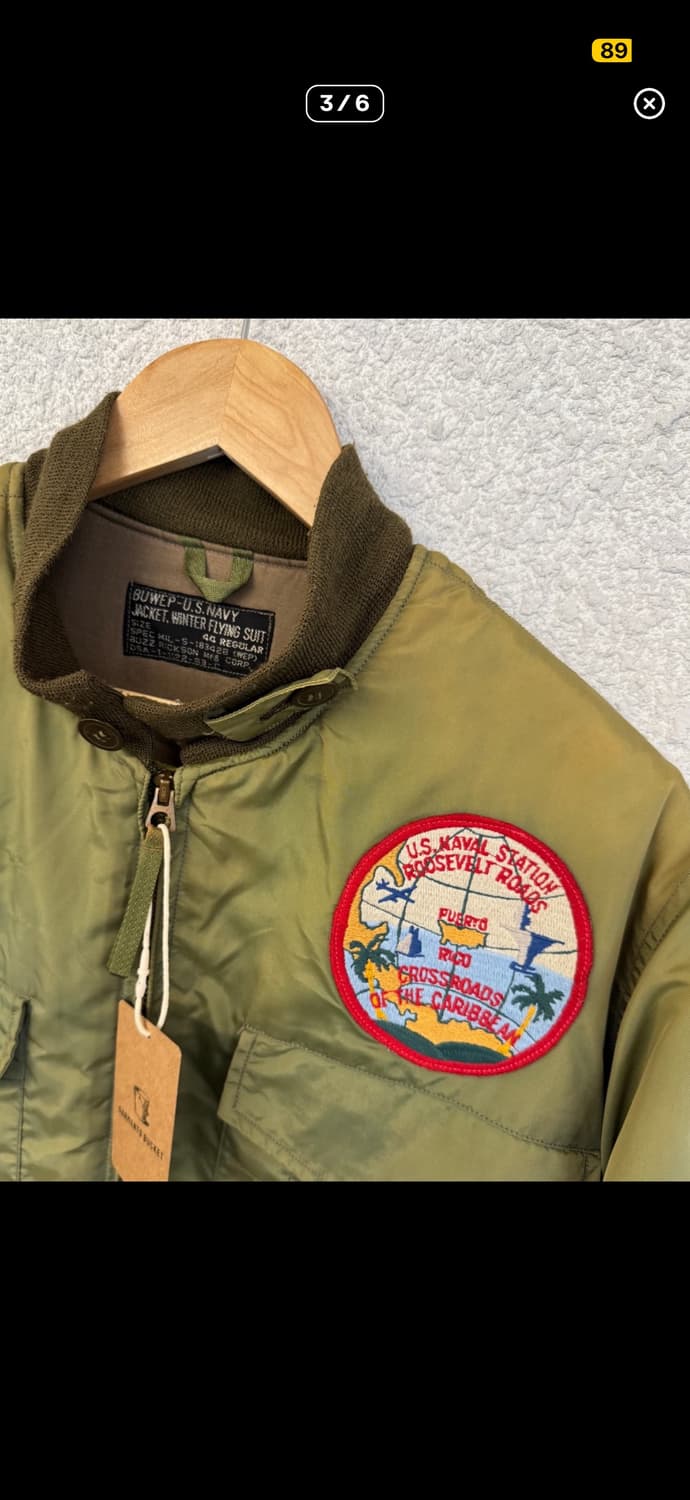 버즈릭슨 G-8 WEP 플라이트 자켓 상품이미지3