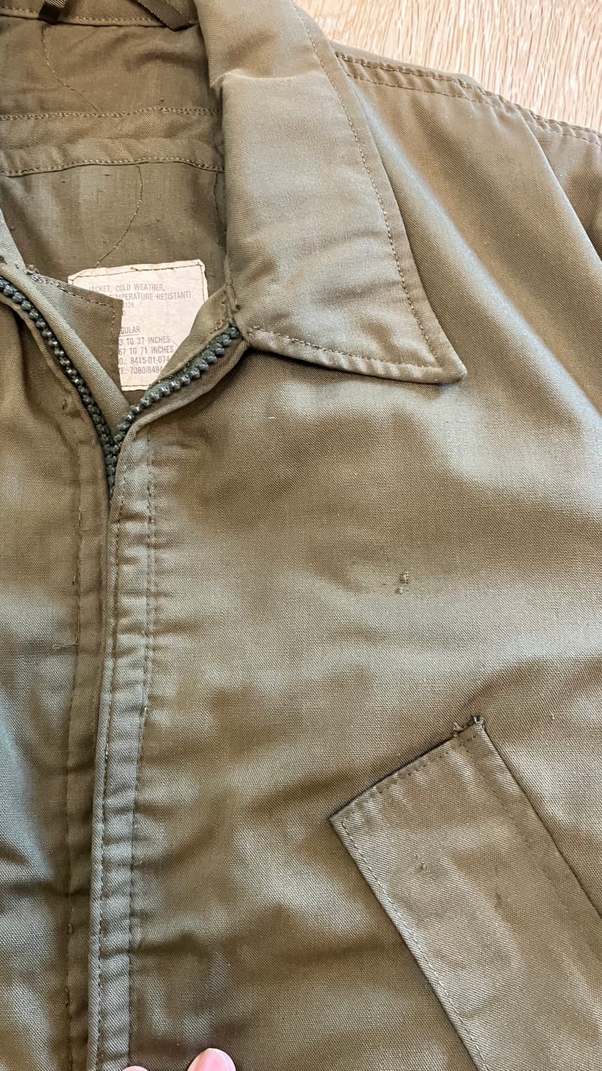 Cvc 탱커자켓(small regular) 상품이미지2