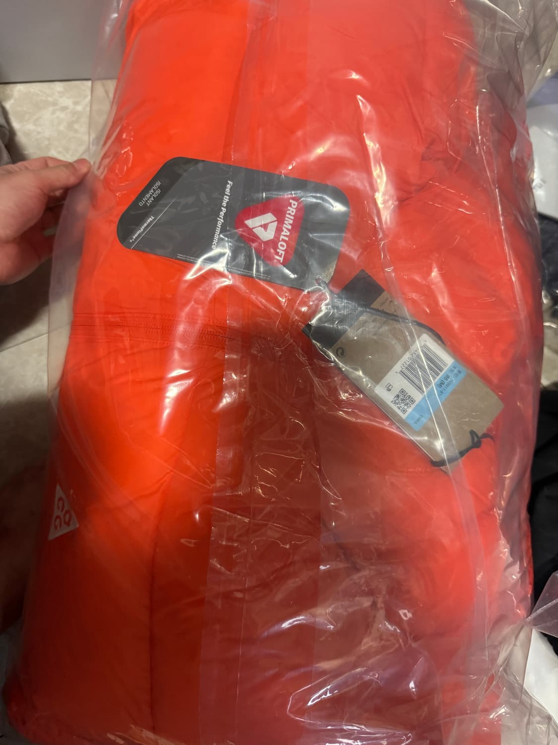 M사이즈 나이키 ACG 써마핏 루나레이크 후드 자켓 오렌지 상품이미지2