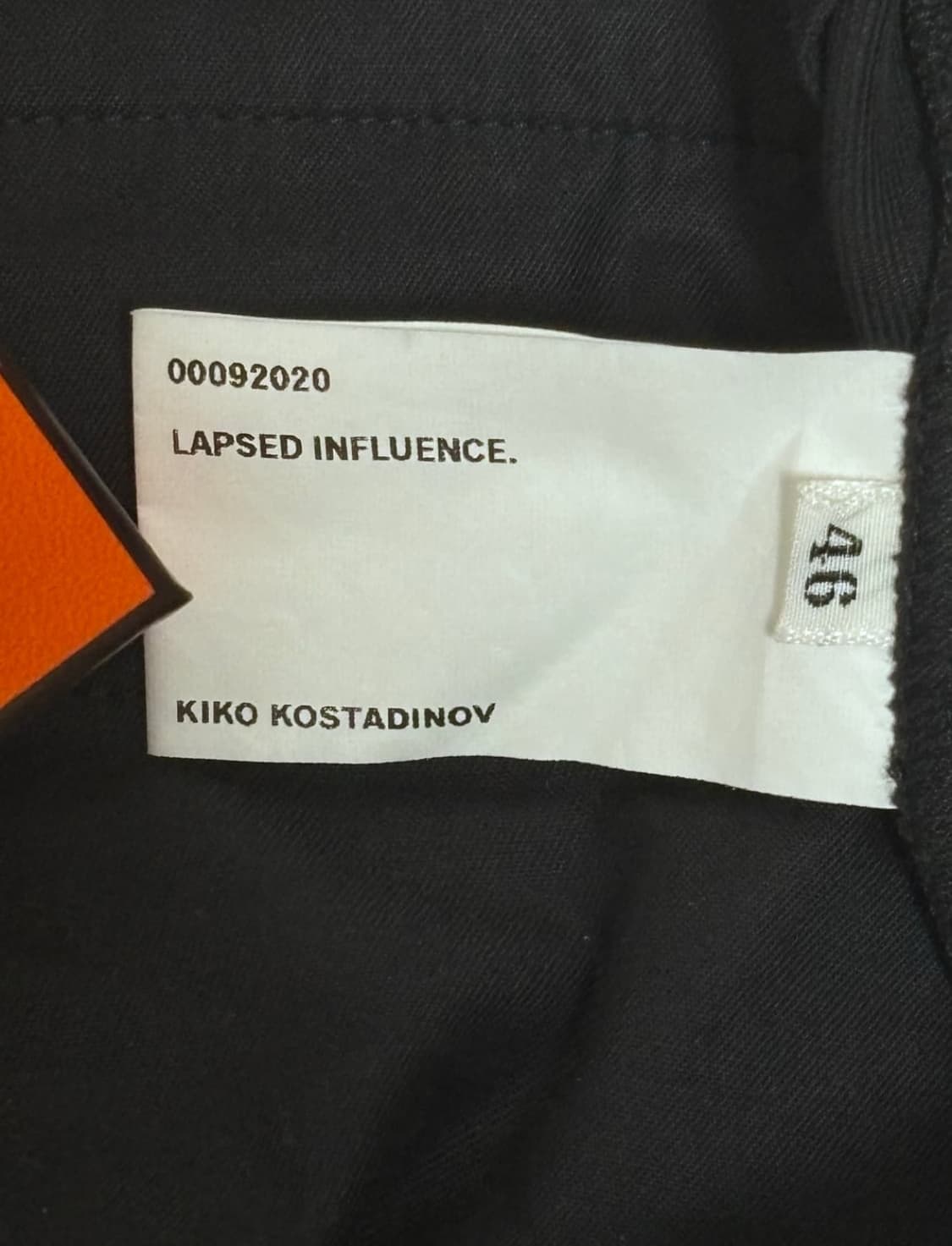 (46)kiko kostadinov lathi zip pants 상품이미지7