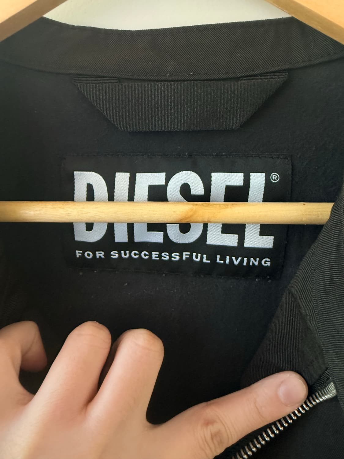 디젤(DIESEL) J-Glory 코튼 바이커 자켓 상품이미지4