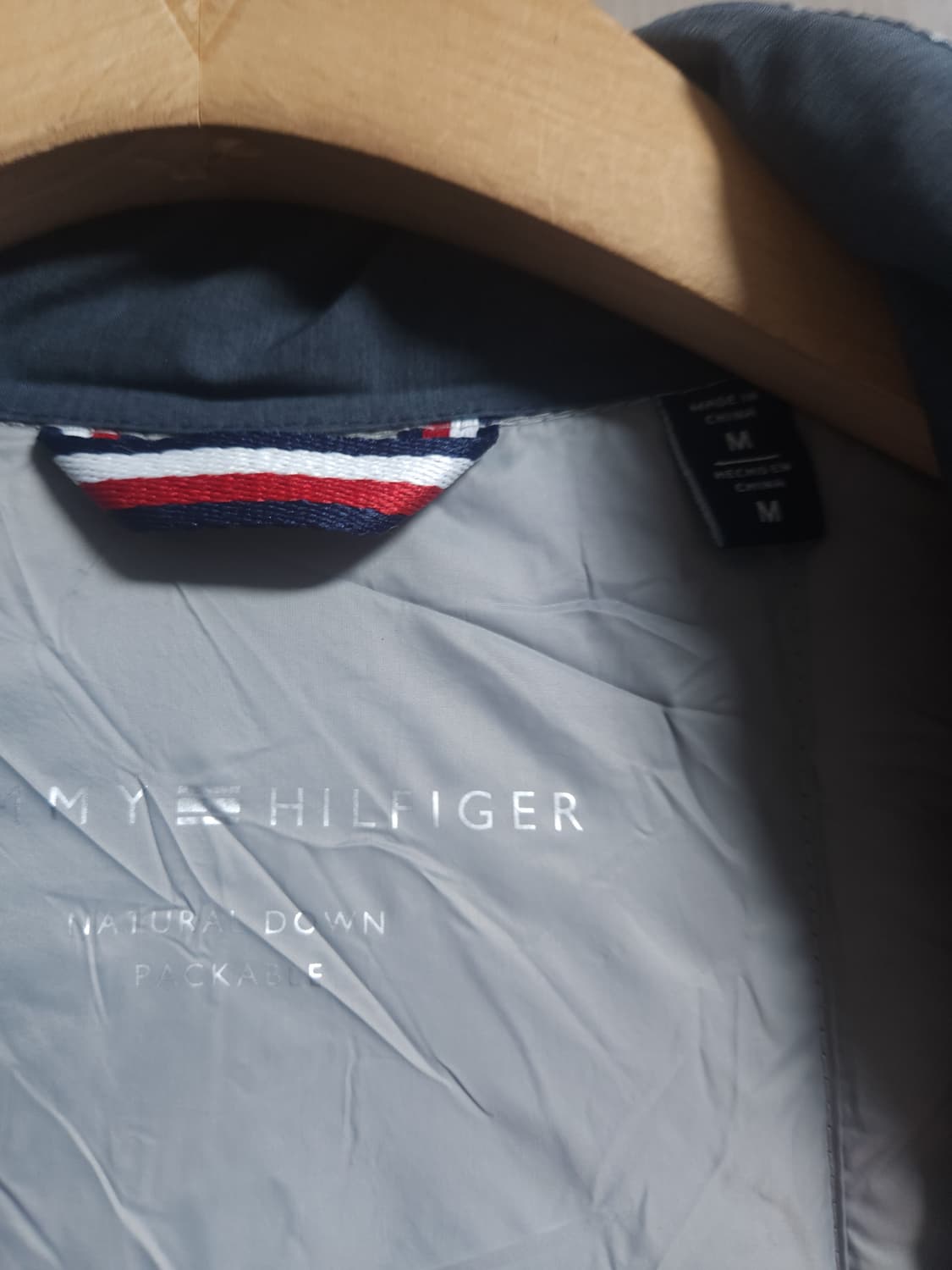 타미힐피거 덕다운 경량패딩 점퍼, M 상품이미지3