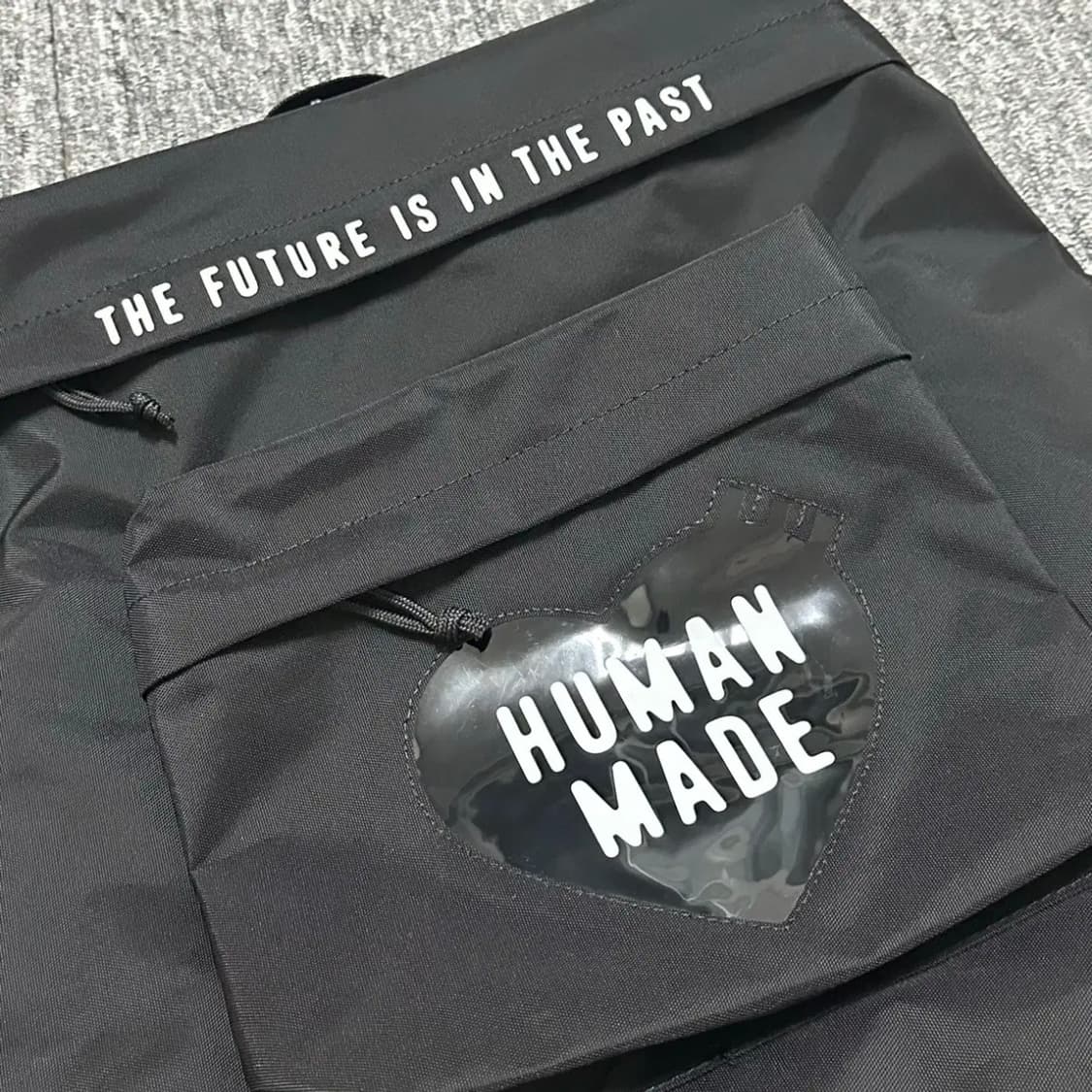 휴먼메이드 백팩 가방 블랙 Human Made Backpack Black 상품이미지2
