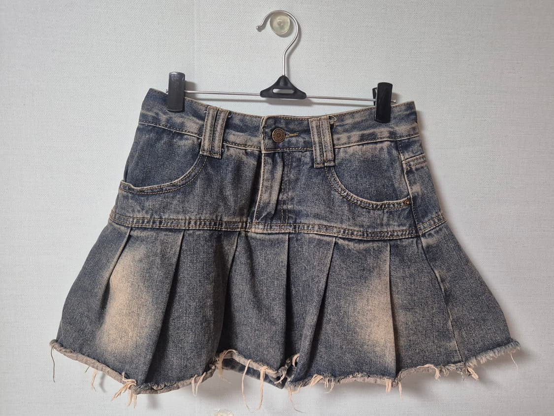 빈티지 청치마 오네갸루 갸루 상품이미지1