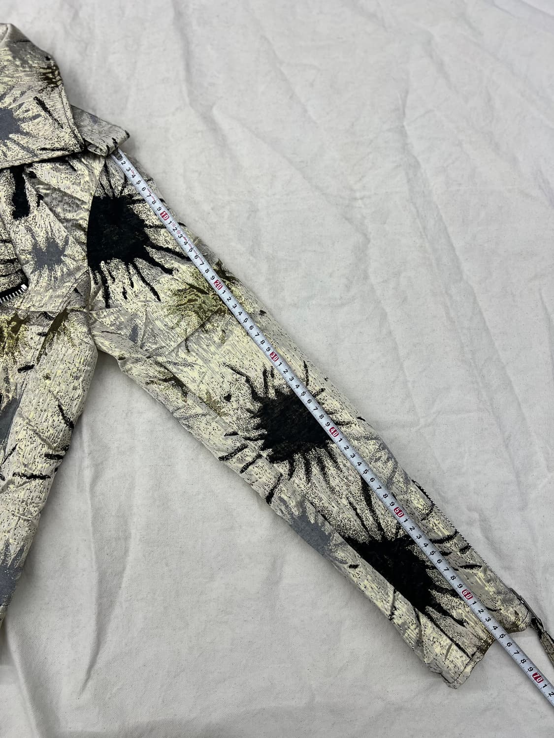 골드블랙 총탄 라이더자켓  상품이미지7