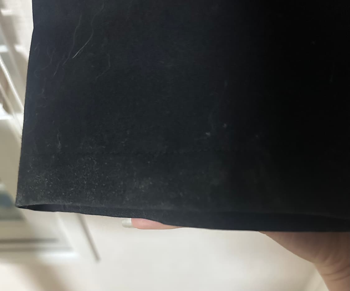 트리밍버드 레이어드 드레이프 랩 트라우저 블랙 사이즈 2 트밍 바지 슬랙 상품이미지3