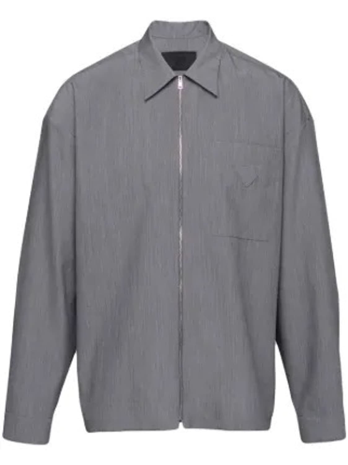 프라다 로고 집업 셔츠 L 상품이미지1