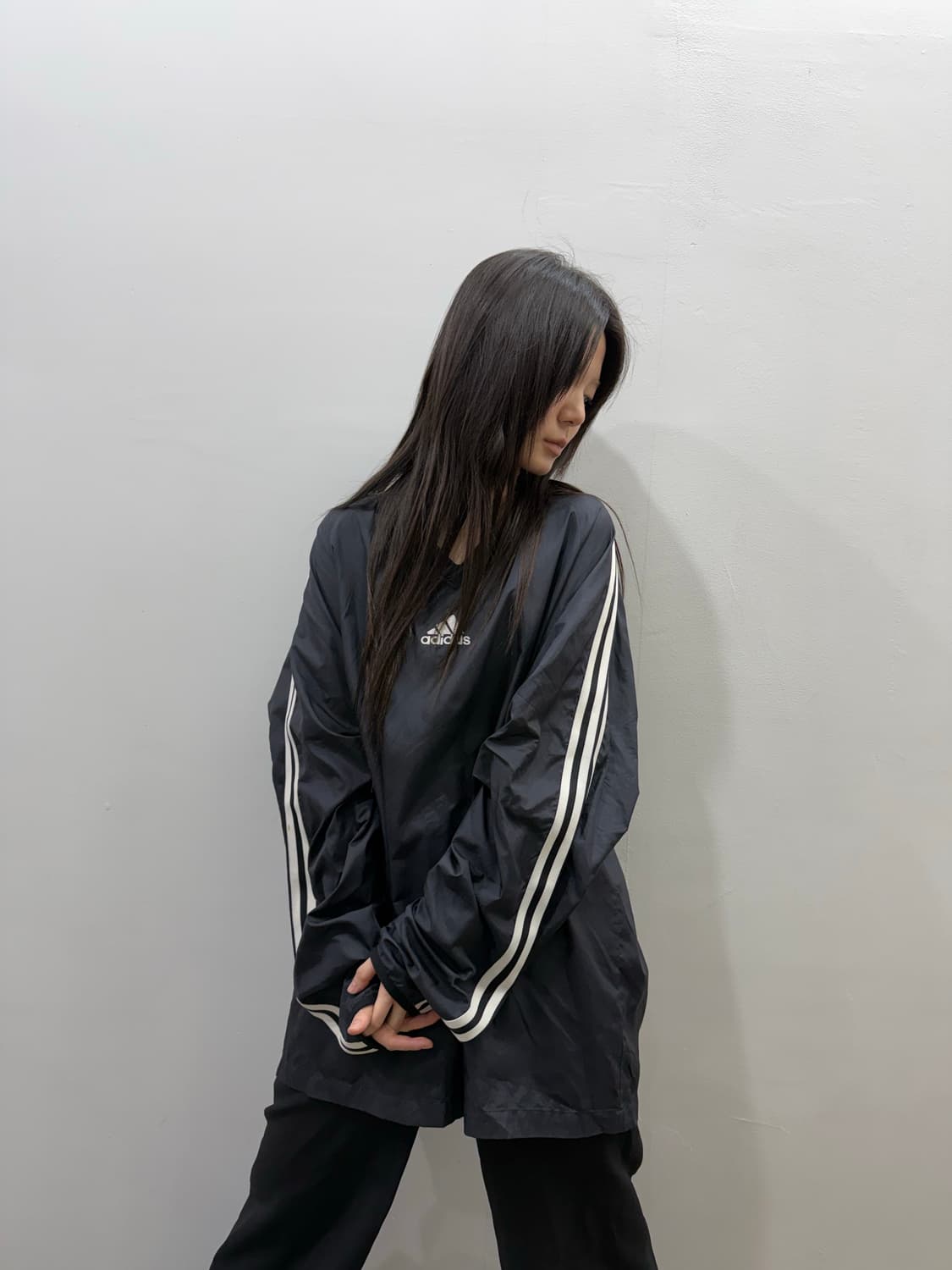 아디다스 오버핏 웜업 탑 상품이미지1