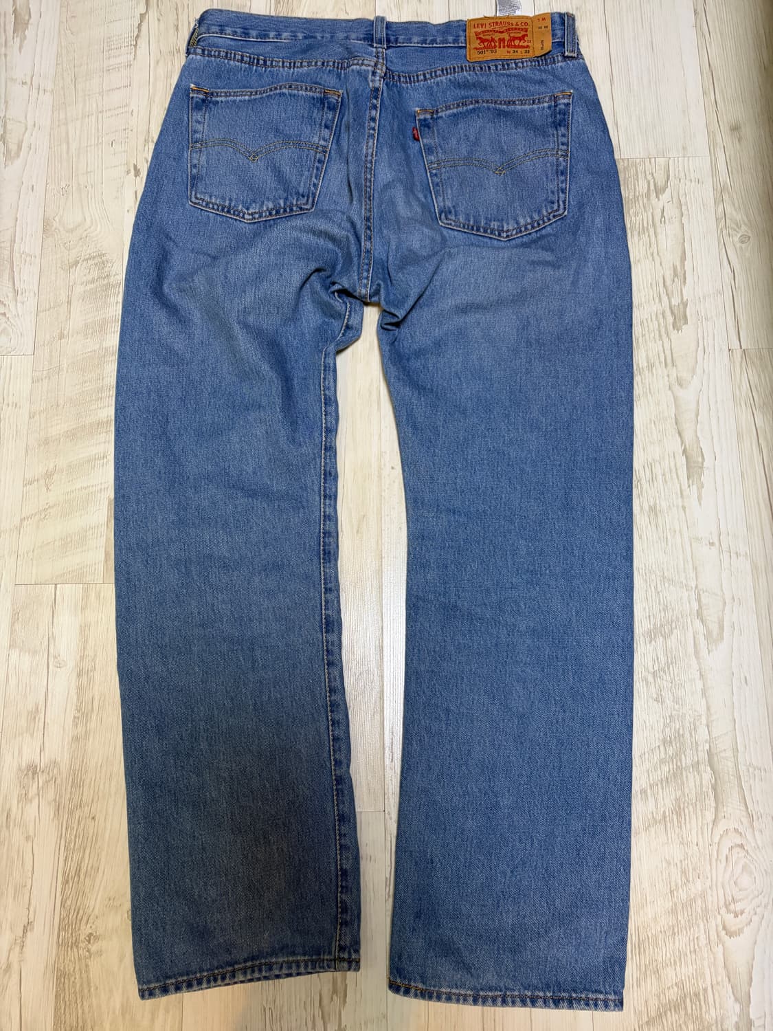 [W34 L32] 리바이스 501 데님 청바지 상품이미지4