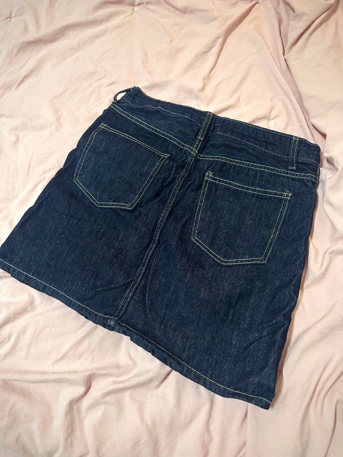 데님 생지 스커트 상품이미지2