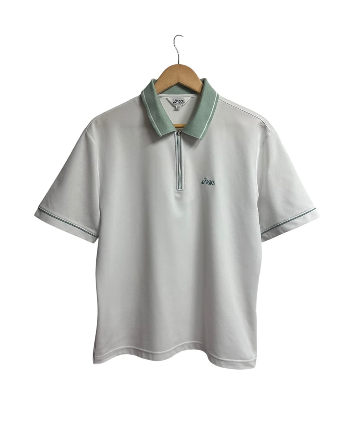 아식스 반집업 반팔 카라 티셔츠 100 size 상품이미지1