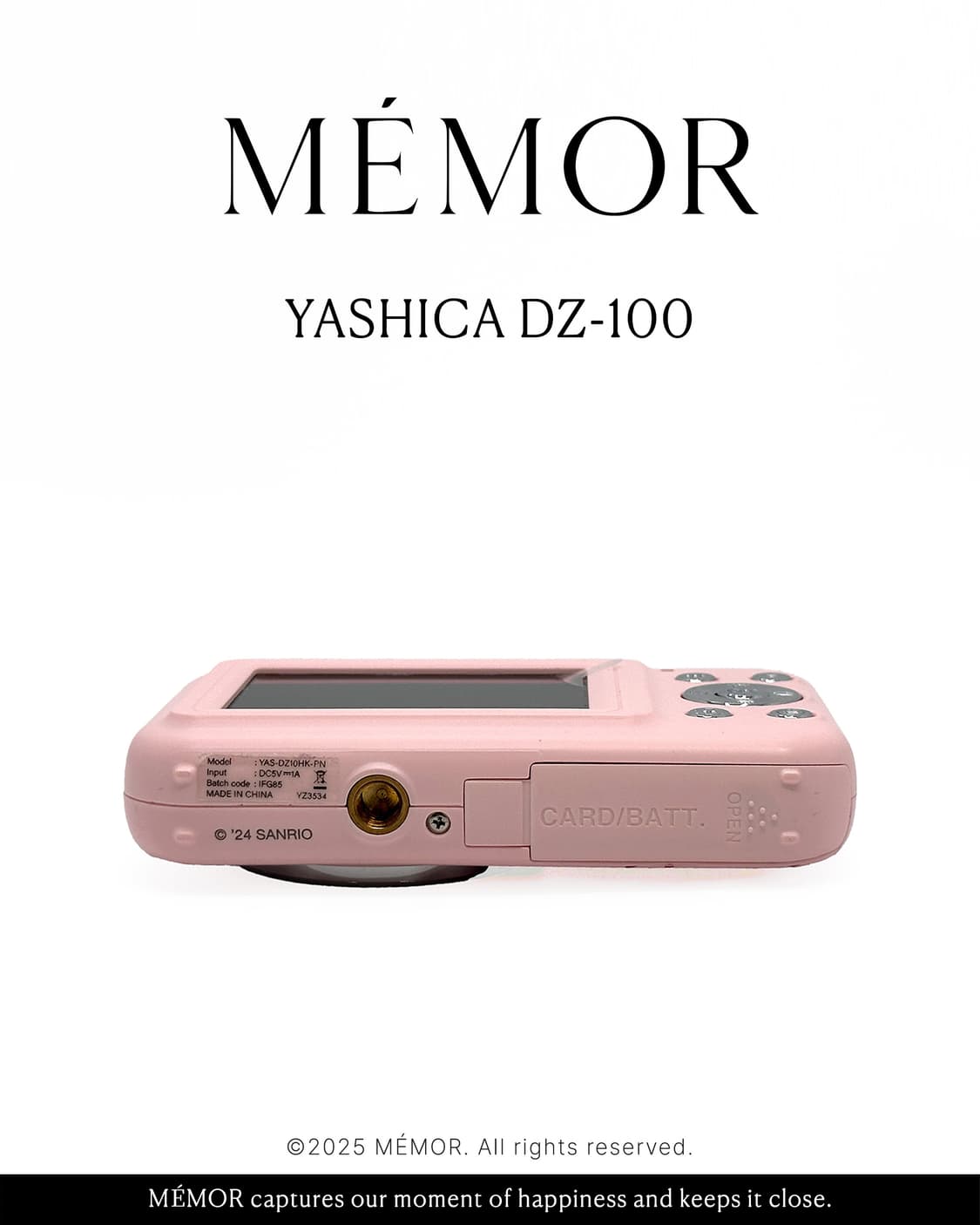 뽀용작례/희귀모델🎀YASHICA DZ-100 야시카 디카 카메라 키티 상품이미지4
