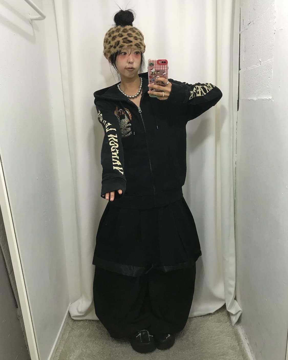 Vanson Embroidery Hood Zip-Up 상품이미지3