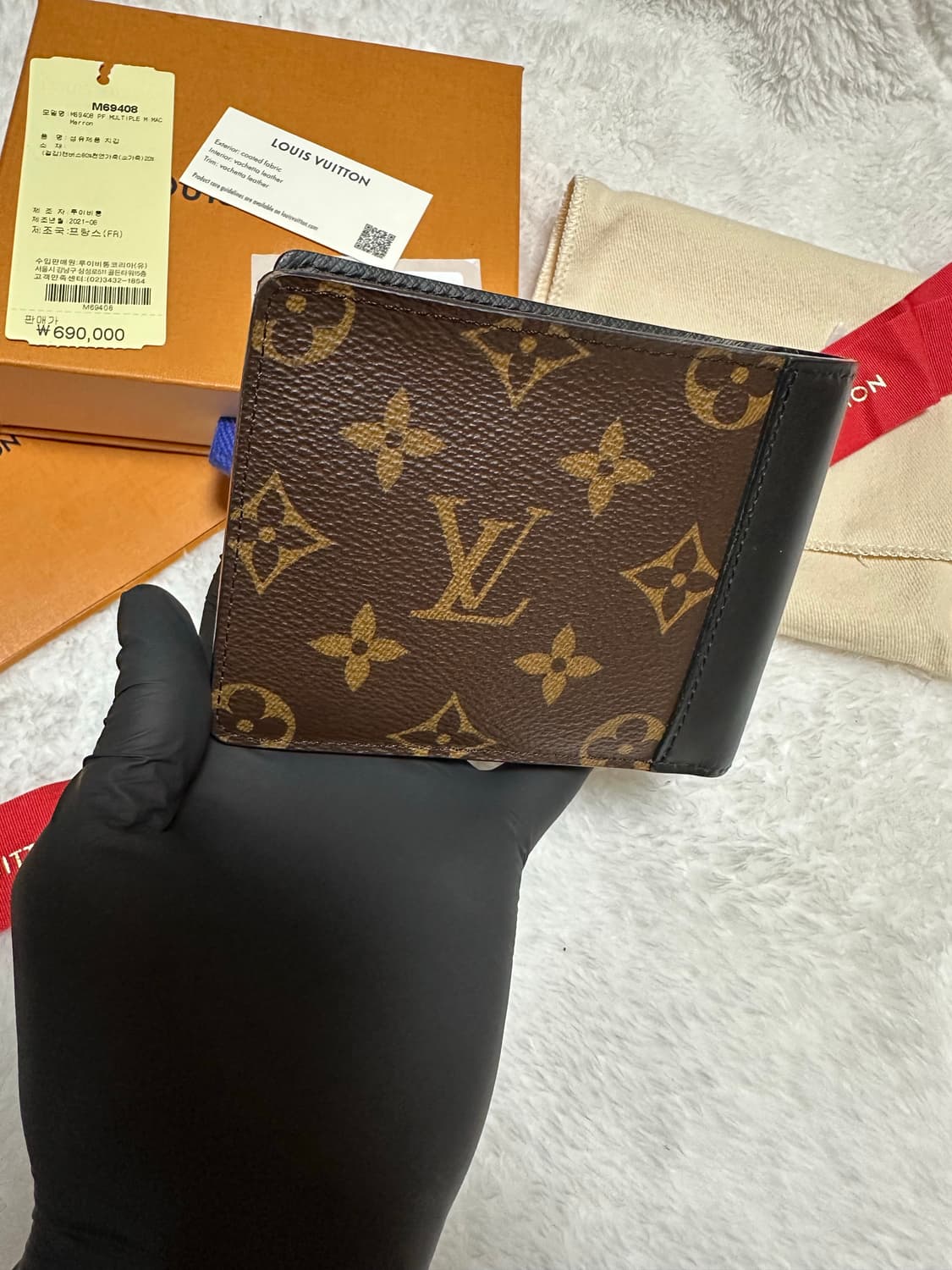 루이비통 멀티플 월렛 모노그램 마카사르 반지갑 상품이미지5