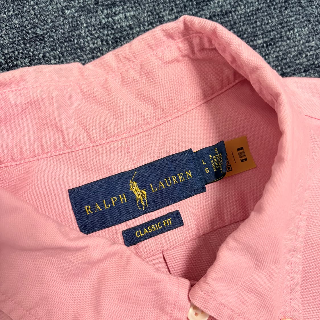 폴로 랄프로렌 클래식핏 롱슬리브 셔츠 상품이미지5