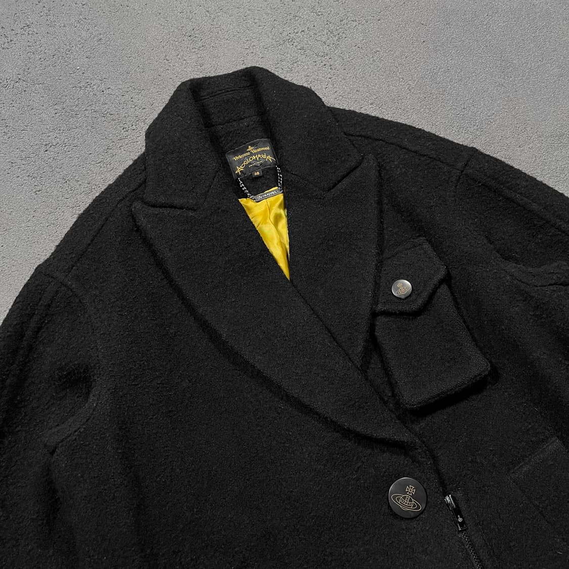 비비안 웨스트우드 앵글로 매니아 울 숏 자켓 상품이미지2