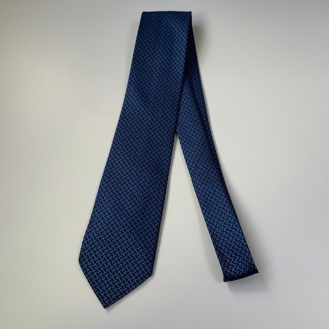 에르메스(HERMES) H로고 모노그램 명품넥타이 A-A+등급 8cm 상품이미지9