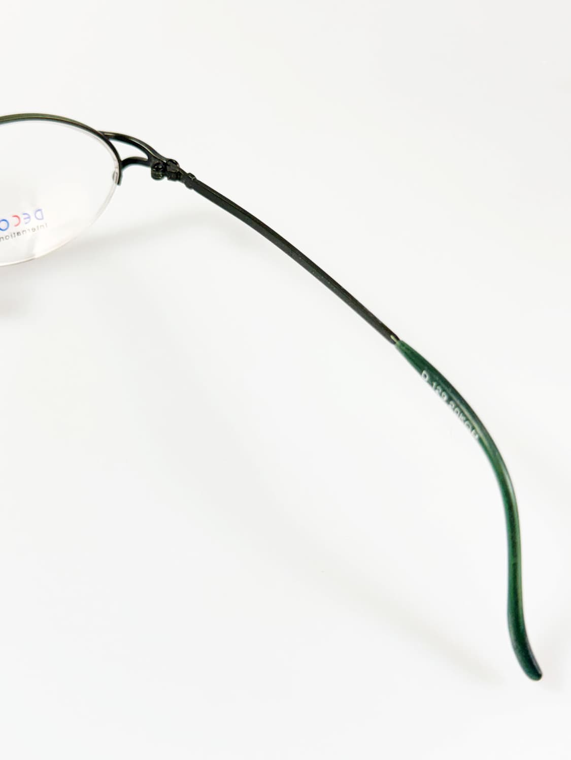 DECOR 오벌 반무테 메탈 프레임 빈티지 안경 상품이미지7
