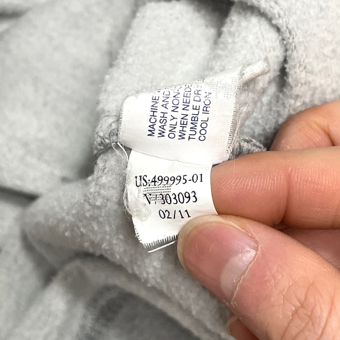 갭 스펠로고 그레이 후드티셔츠 여성M 상품이미지7