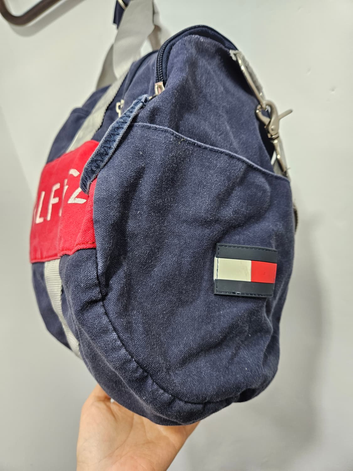 타미힐피거 올드스쿨 캔버스 더플백 보스턴백  상품이미지3