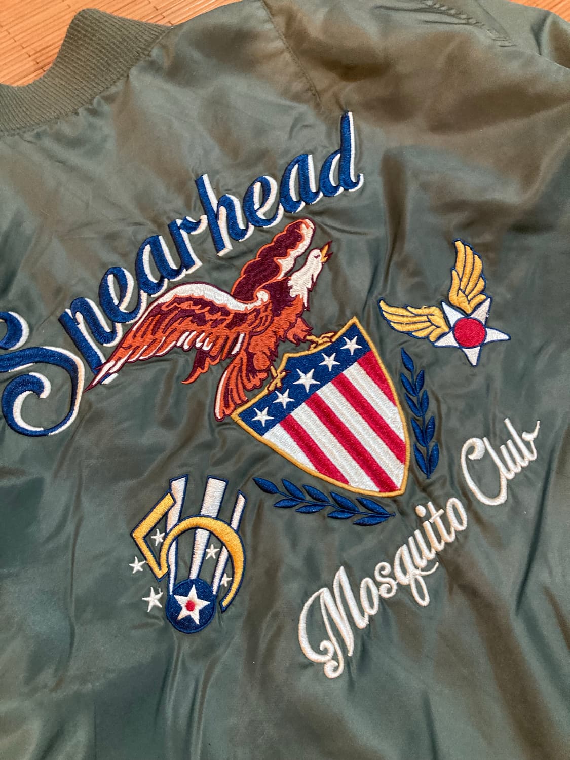 L-2 5th 에어포스 모스키토클럽 플라이트 봄버 상품이미지9