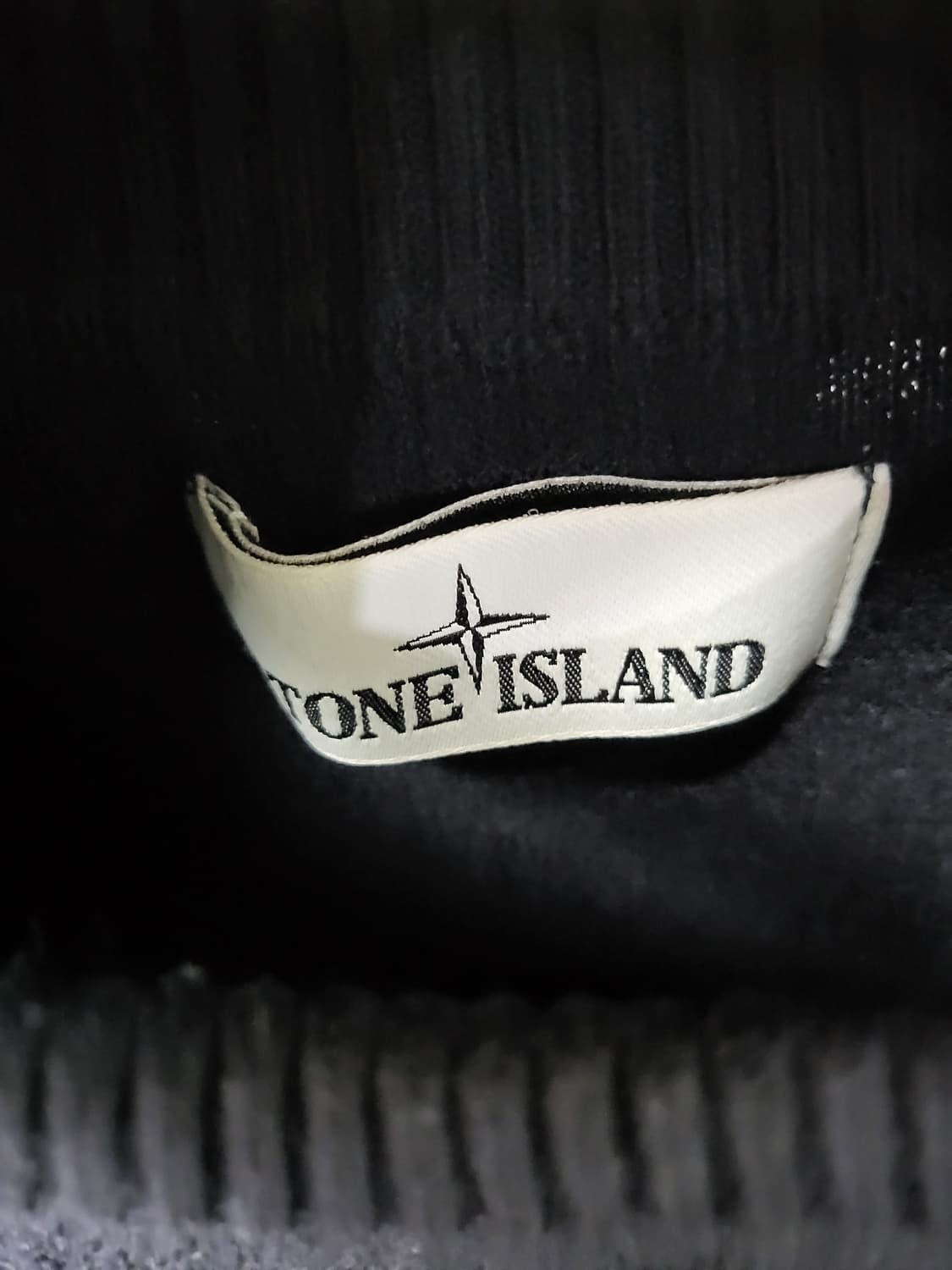 [정품/2XL] 스톤 아일랜드 울 니트 네이비 상품이미지3