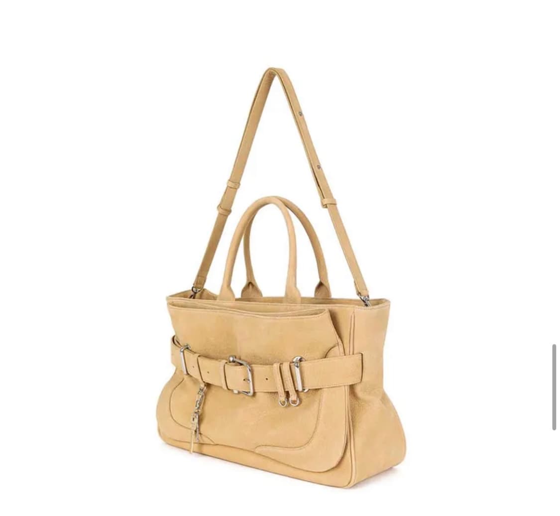 OSOI TOTE BROCLE [NUBUCK CARAMEL] 상품이미지5