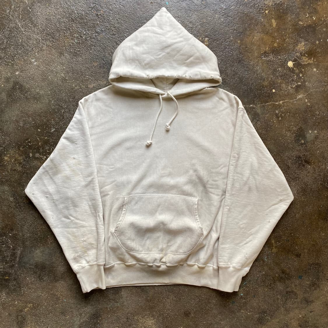 (2XL) 바우와우 에이징 데미지 후드티 상품이미지6