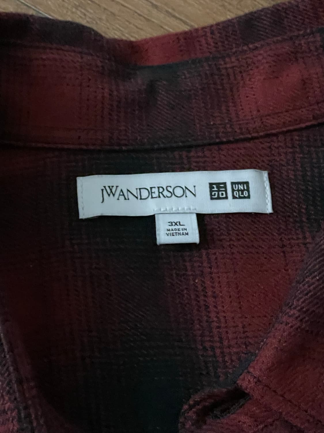 유니클로 JW 콜라보 타탄 체크 셔츠 상품이미지2