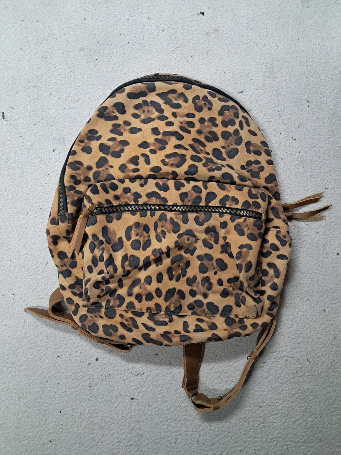 빈티지 가죽호피백팩  상품이미지1