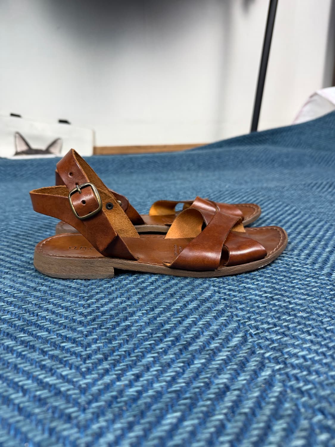 [MADE IN ITALY] 클래식 천연 가죽 핸드메이드 샌들  상품이미지2