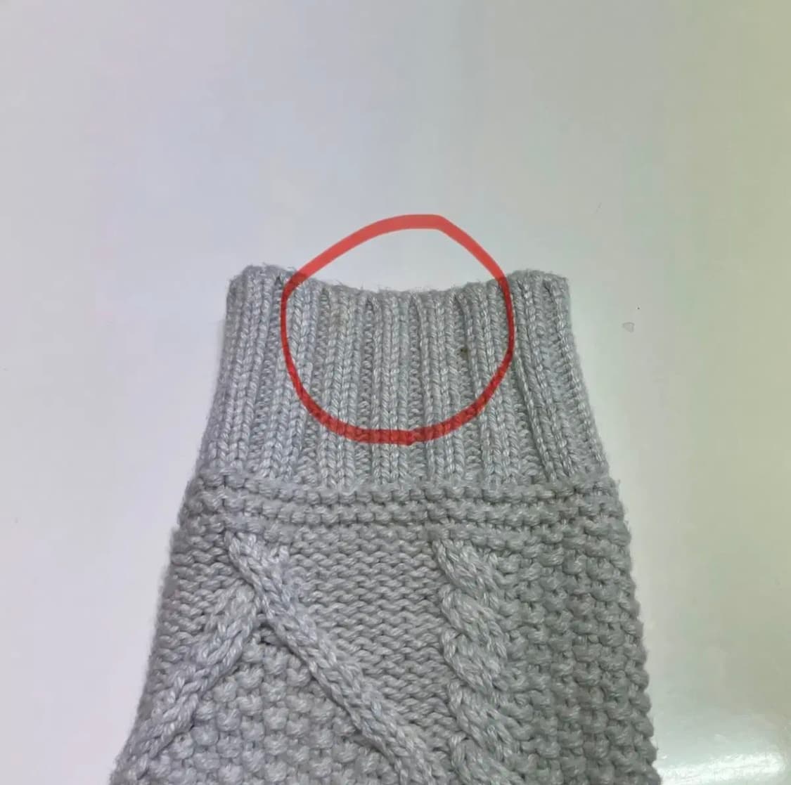 아메리칸이글 꽈배기 니트 화이트 (베인떼 빈티지) 상품이미지6