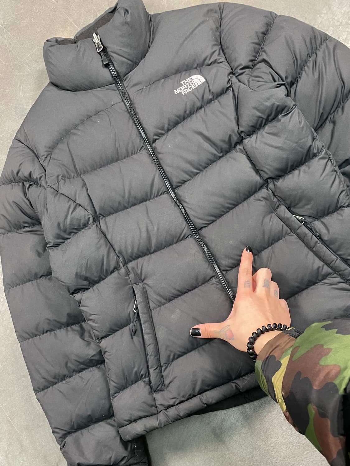 노스페이스 눕시 패딩 상품이미지2
