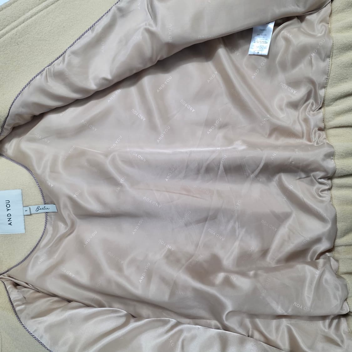 1753 [앤드유] and you 후드 포켓 집업 코트 상품이미지6