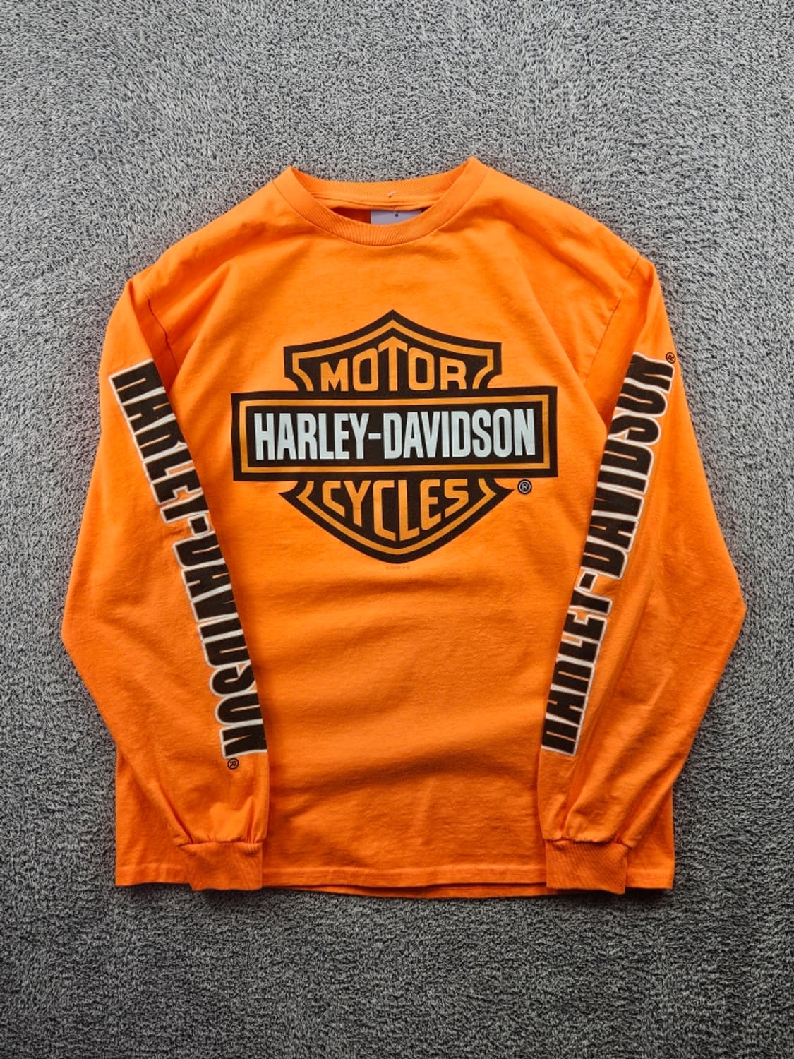 할리데이비슨 바 앤 실드 스펠아웃 롱 슬리브 (L추정) / 11523 상품이미지3