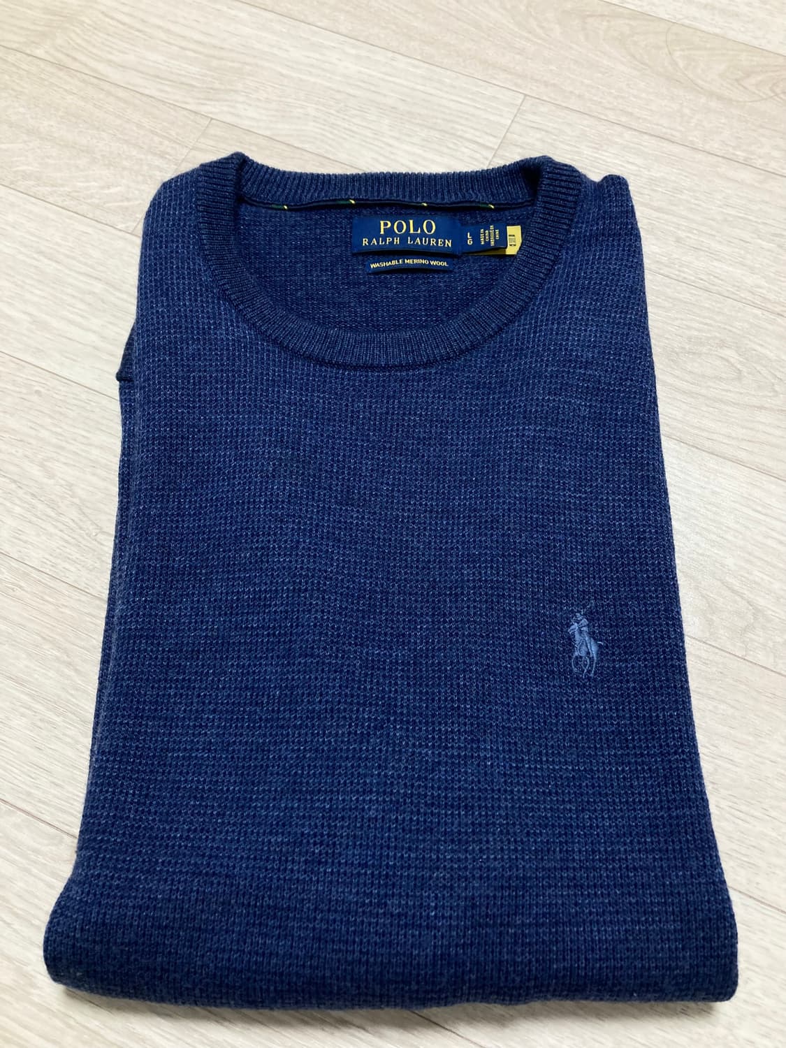 폴로 울 니트 L(100)판매 상품이미지1