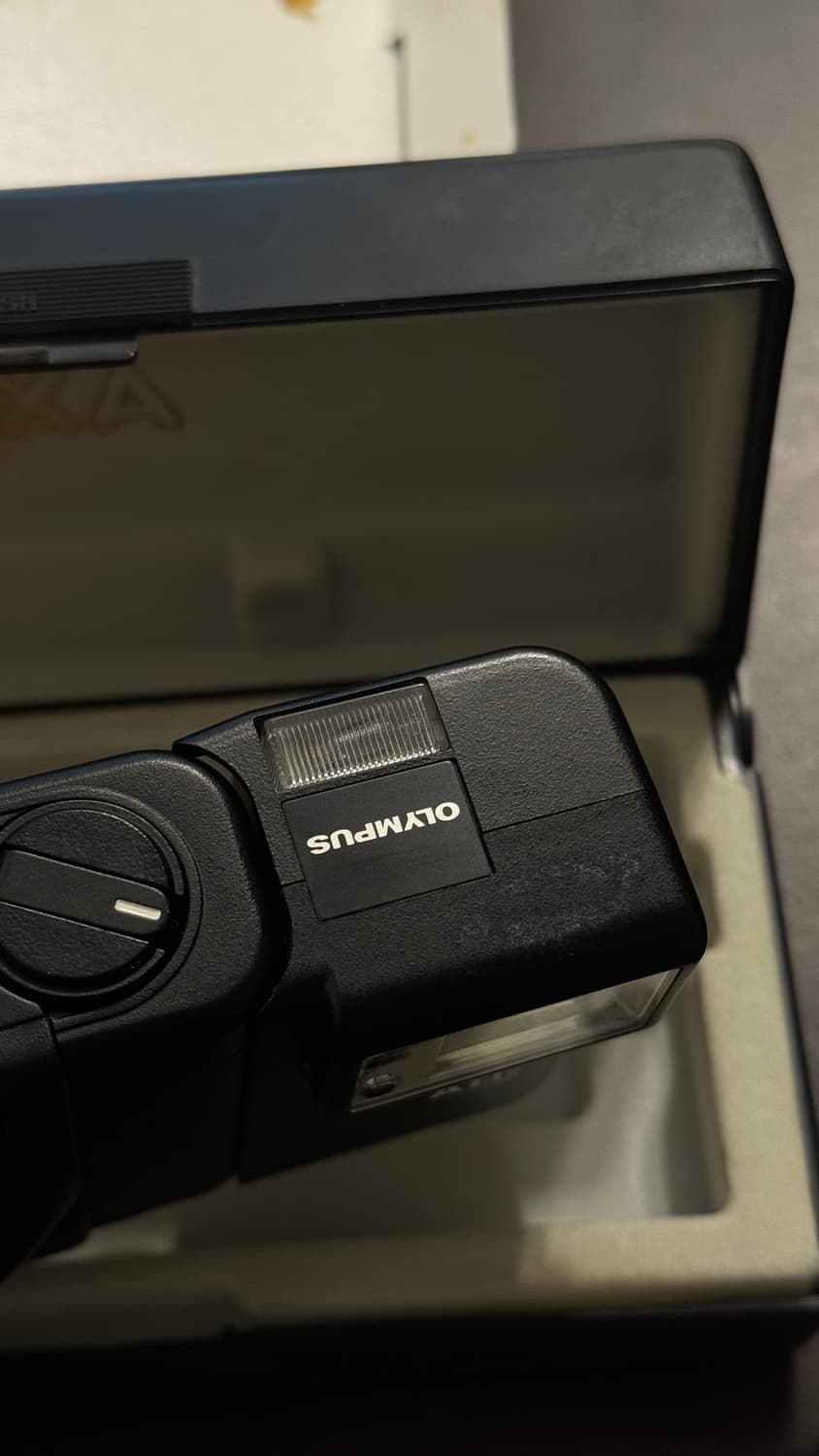 올림푸스 xa 필름카메라 (케이스 + 플래쉬) 상품이미지6