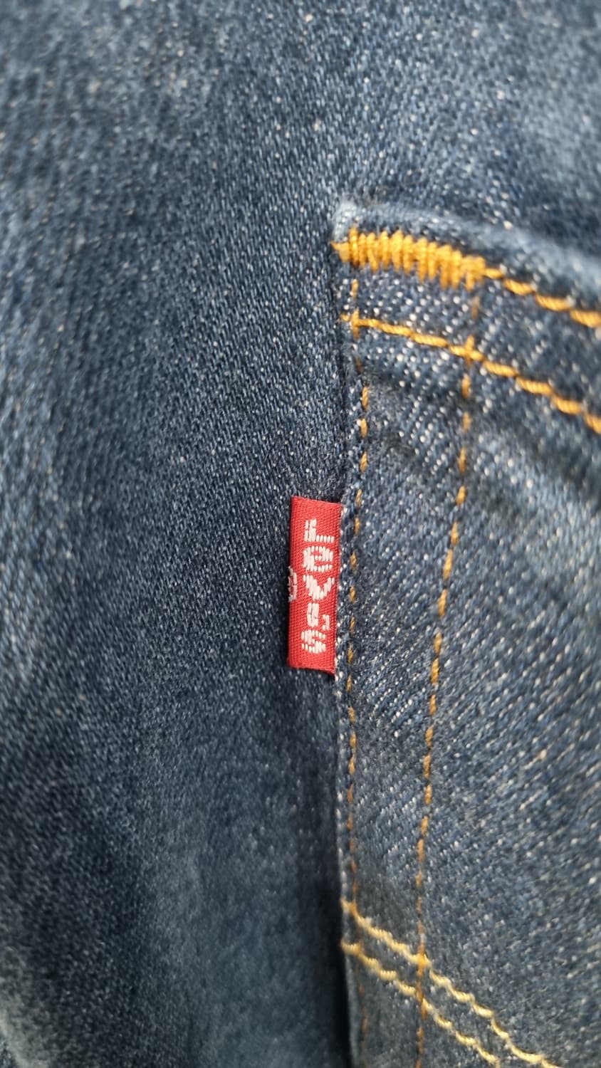 LEVI'S 레귤러(505) 진청워싱 데님진 31~32size 상품이미지3