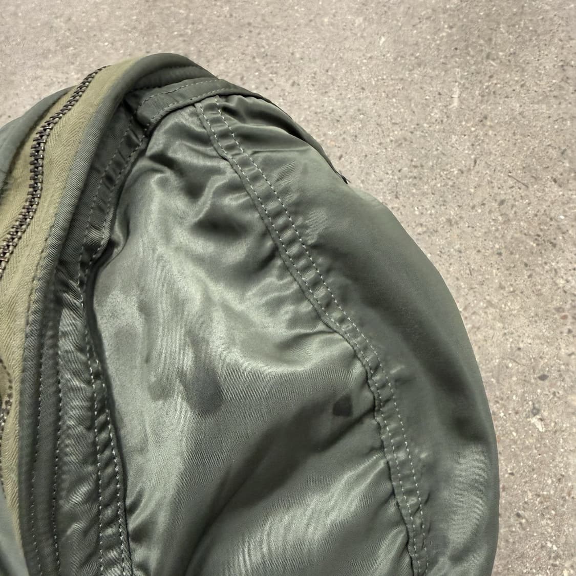 60s 알파 인더스트리 N-2B 헤비 플라잉 자켓 상품이미지7