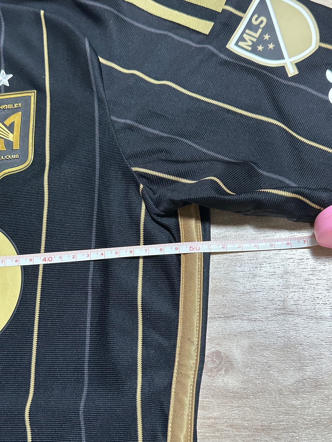 [해외 M] LAFC 홈 어센틱 SON 풀마킹 유니폼 상품이미지4