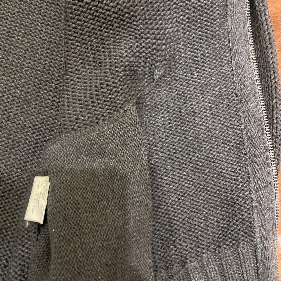 폴로 레터링 니트자켓 상품이미지8