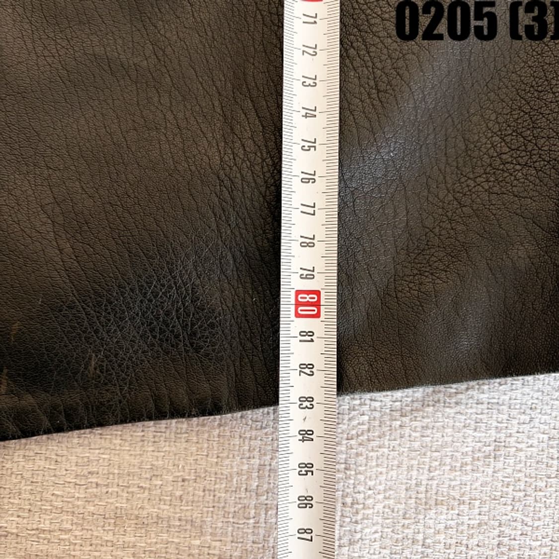 [88-96-160] 캐리스노트 가죽 하프 코트 0205(3) 상품이미지6