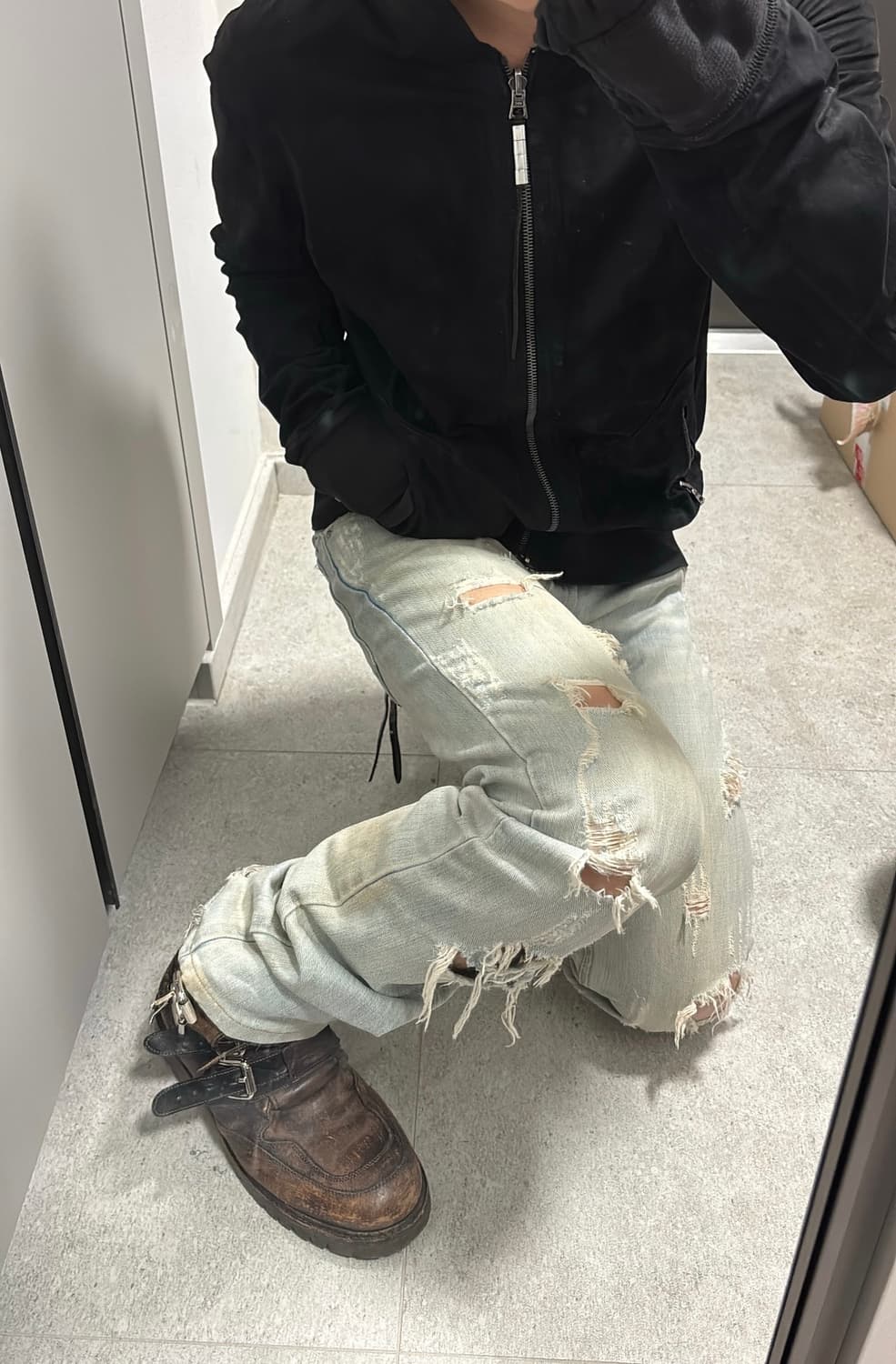 Super Distressed Jean  상품이미지3