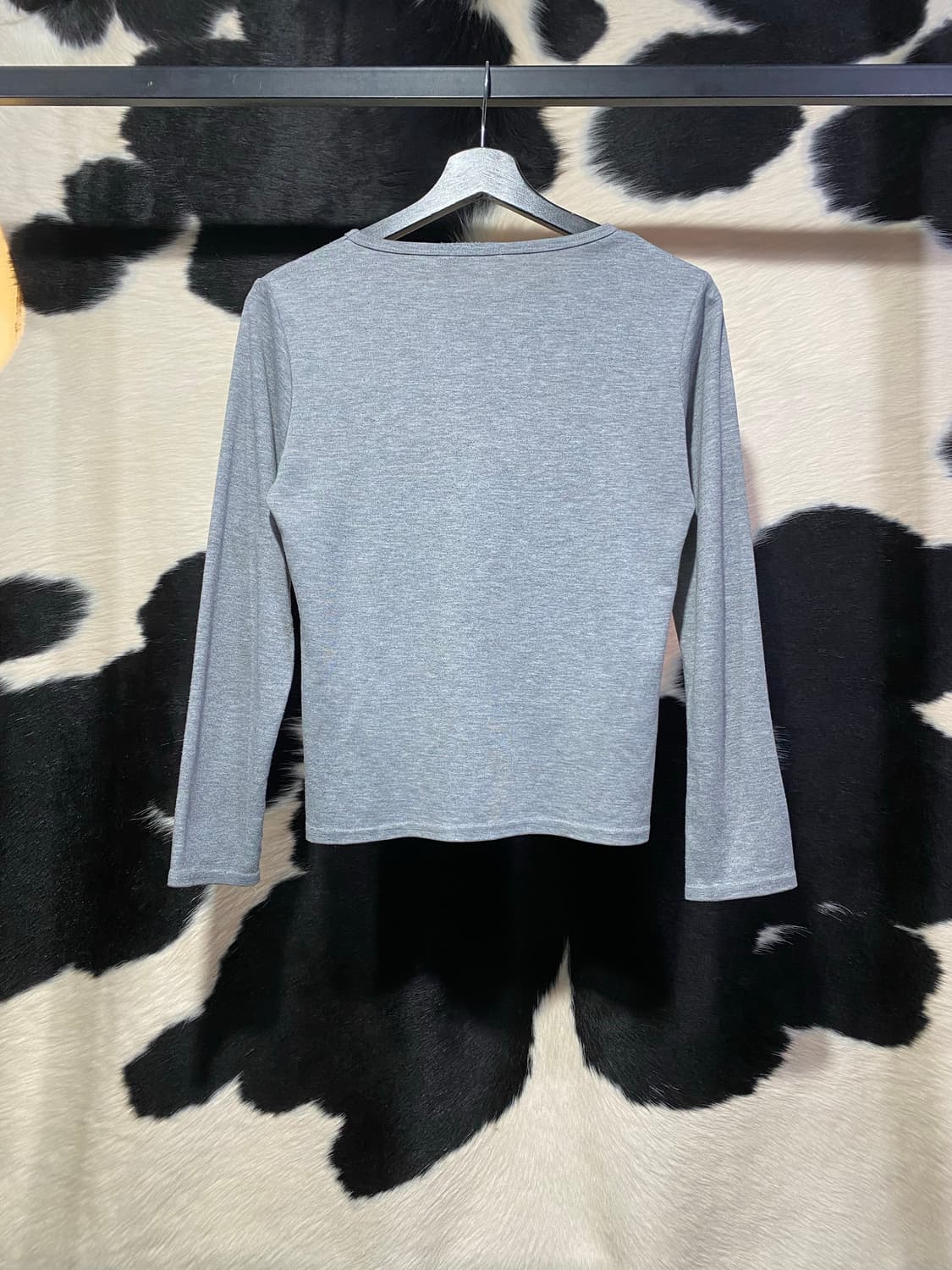 Hye kath 빈티지 레터링 롱슬리브 상품이미지4