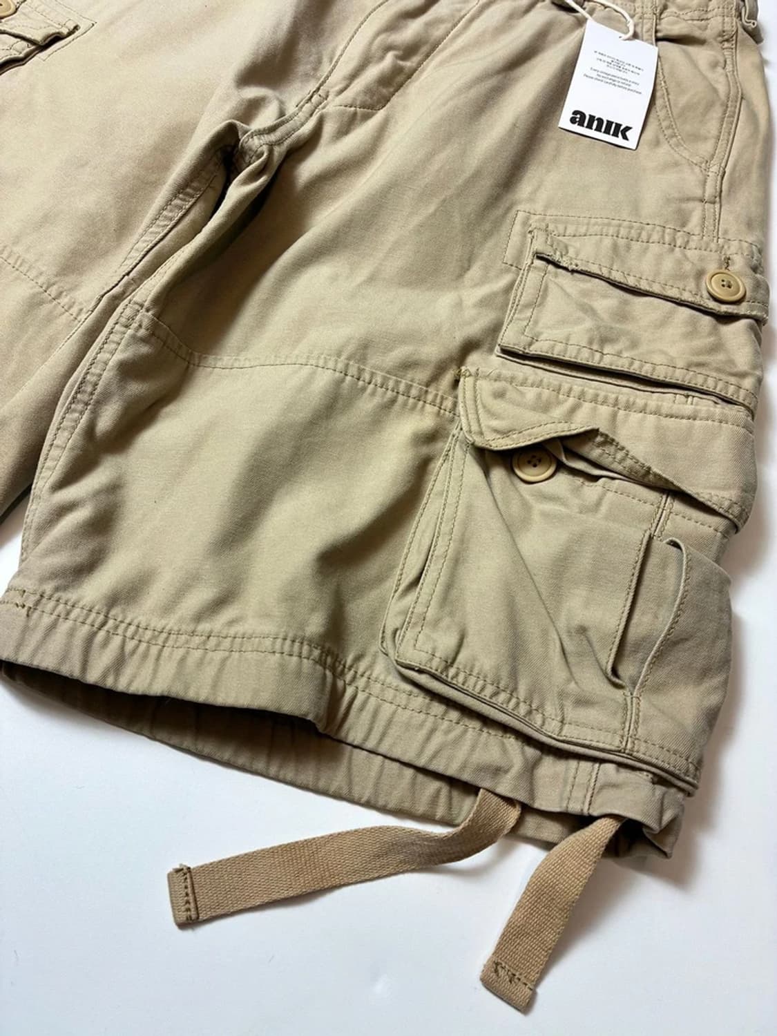 Selected 00's 헤비 코튼 카고 반바지 PN9069 상품이미지4