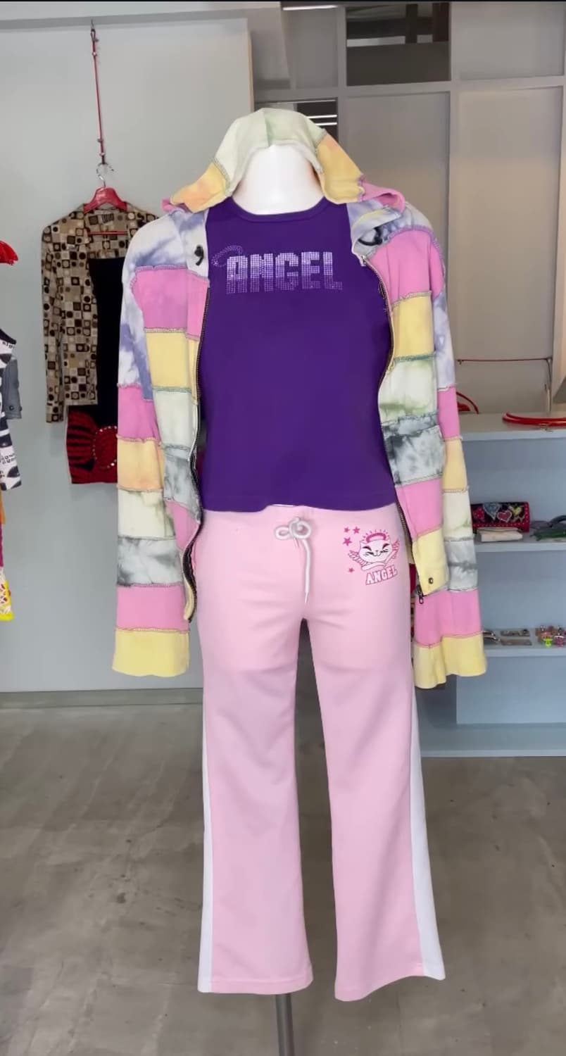 하라주쿠 Layered Zip-Up Hoodie 상품이미지6